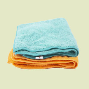 Fiber Cloth Green & Yellow